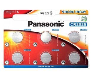 Батарейки літієві Panasonic CR 2025 BL4