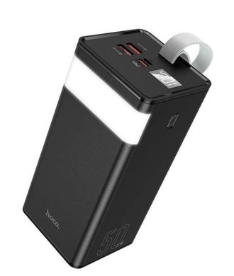 УМБ Power Bank HOCO J86A Powermaster fully compatible PD20W/OC/LCD/Lamp 50000 mAh black