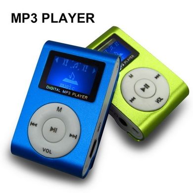 MP3 player с дисплеем (книга) blue