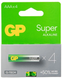 Батарейки GP 24A-SB4 Super Alkaline LR03, ААA (4/40/320) BL 10000158 фото 1