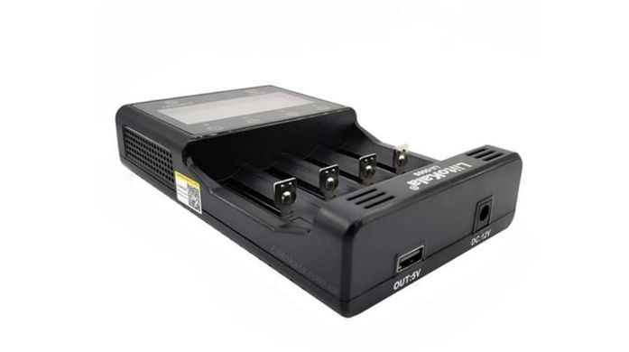 Зарядний пристрій універсальний LiitoKala Lii-500S LCD, PowBank (4xLi-Ion/Li-Fe/Li-HV/Ni-Mh/Ni-Cd)