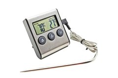 Термометр для кухні TP-700 з виносним щупом + таймер, для м'яса, з магнітом та сигналізатором