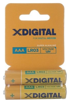 Батарейки X-DIGITAL LR03, AAA (2/60)