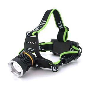 Ліхтар на голову A7-P50, zoom, 2x18650, ЗП microUSB