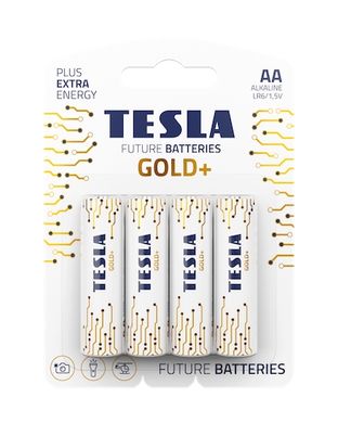Батарейки Tesla Batteries Gold+ LR6, AA (4/48) BL