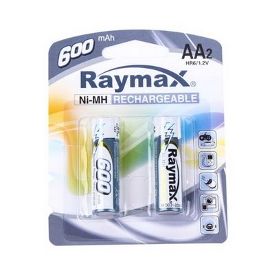 Акумулятор Raymax R6, AA 600mAh (2/24)