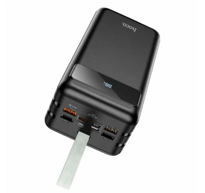 УМБ Power Bank HOCO J86B Electric fully compatible 22.5W PD20W/OC/LCD/Lamp 60000 mAh black