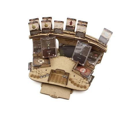 Ігронайзер ХДФ Gloomhaven Player Board (планшет персонажу)
