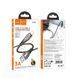 Кабель Type-C HOCO U133 Monte charging Data 1.2m Black 10011965 фото 1