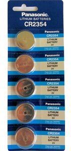 Батарейки літієві Panasonic CR 2354 BL5
