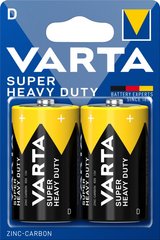 Батарейки Varta Heavy Duty R20, D (2/24) BL