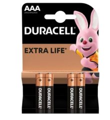 Батарейки Duracell LR03, AAA (4/40) BL