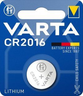 Батарейки літієві Varta CR 2016 (1/10) BL