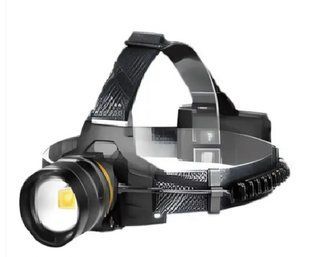 Ліхтар на голову BL-8076-2/QE-909-GT100, zoom, 2x18650, ЗП microUSB