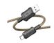 Кабель Type-C HOCO X94 Leader charging data cable, 1m., 3A, gold 10010125 фото 2