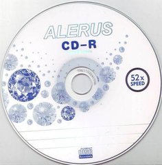 Диски Alerus CD-R 700Mb 52x Bulk/50
