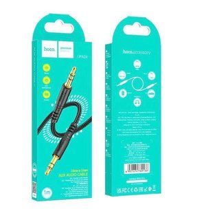Кабель AUX - AUX HOCO UPA24 Smooth 1m Black