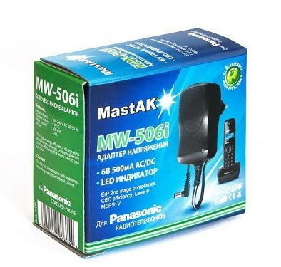 Блок живлення MastAK MW-506i (6V 500 mAh)
