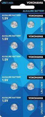 Батарейки для годинників Yokohama AG 3 / 10 BL
