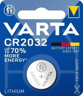 Батарейки літієві Varta CR 2032 (1/10) BL
