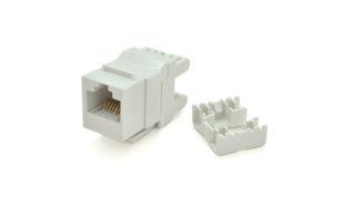 Модуль вузький (мама) Keystone Jack RJ-45 кат.5e UTP.17.2mm (14178)
