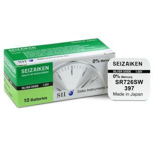 Батарейки для годинників Seiko SR726SW-B1 (396/397) 1x10