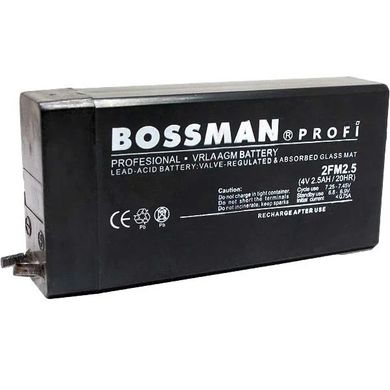 Акумулятор Bossman 4V 2.5A