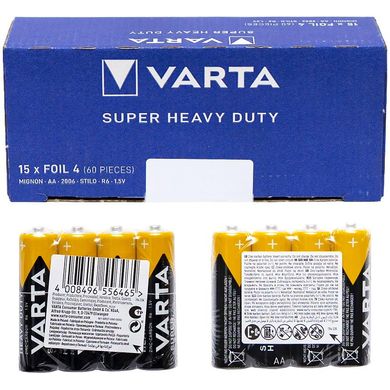 Батарейки Varta Heavy Duty R6, AA (4/60)