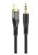 Кабель AUX 3.5mm to Lightning HOCO UPA25 Transparent Digital audio conversion cable, 1m., black 10010120 фото 2
