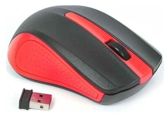 Миша бездротова OMEGA OM-419 red, 800-1600dpi