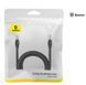 Патч-корд RJ45 Baseus High Speed CAT5 Gigabit Ethernet Cable (Round Cable) 5m Black B00133206111-05 10011204 фото 1
