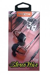 Гарнітура з мікрофоном вакуумна Moxom MX-EP14, регул. громкости (red)