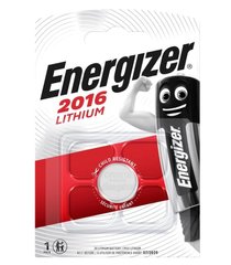 Батарейки літієві Energizer CR 2016, 3V, 5 BL