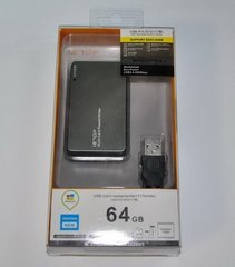 Кардридер TD2053, All in 1, USB 2.0, Metal case (16114)