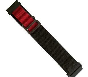 Ремінець Alpine Loop 22mm. black-red