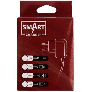 МЗП комплект Basic з кабелем miniUSB (0.7A) black