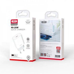 МЗП XO L91 (1xType-C, QC&PD 3.0, PPS, 3A, 25W) white