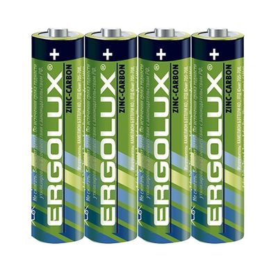Батарейки ErgoLUX R03, AAA (4/60/1200)