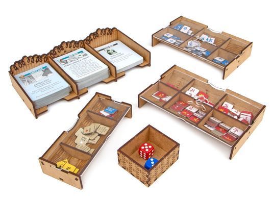 Органайзер ХДФ Twilight Bunker (Twilight Struggle)