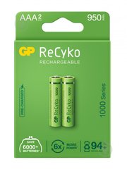 Акумулятор GP ReCyko 10AAAHC-U2 AAA, R03, 1.2V, 1000mAh, Ni-MH