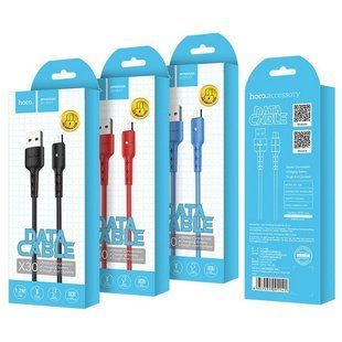 Кабель microUSB HOCO X30 Star, 1.2m. black