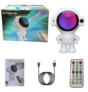 Зоряний 3D проектор MGY-142 Astronaut, Bluetooth, Speaker, Night Light