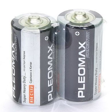 Батарейки Pleomax R14, C (2/24/288)