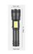 Ліхтар ручний PLD-P815 PM10-TG+COB (white+red), zoom, 1x18650, індикація заряду, ЗП Type-C 10011121 фото 2