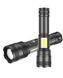 Ліхтар ручний PLD-P815 PM10-TG+COB (white+red), zoom, 1x18650, індикація заряду, ЗП Type-C 10011121 фото 1