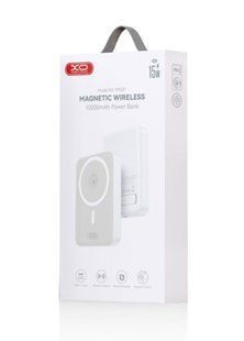 УМБ Power Bank XO PR231 magnetic 15W wireless charging+PD20W fast charging 10000mAh White