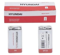 Батарейки Hyundai 6F22, 9V крона (1/10)