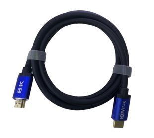 Кабель ATcom HDMI-HDMI VER2.1, Real 8K 48Gbps (8K 60Hz; 4K 120Hz) 2m. (88888)