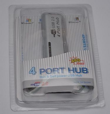 Концентратор USB-HUB TD4010, 4port (11446)