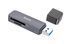 Кардрідер HOCO HB45 Spirit 2-в-1 USB3.0 card reader Gray 10011704 фото 2